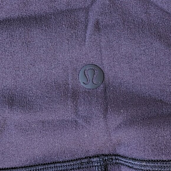 Lululemon Leggings Purple Cutout Tights Womens Size 4 - Picture 8 of 8